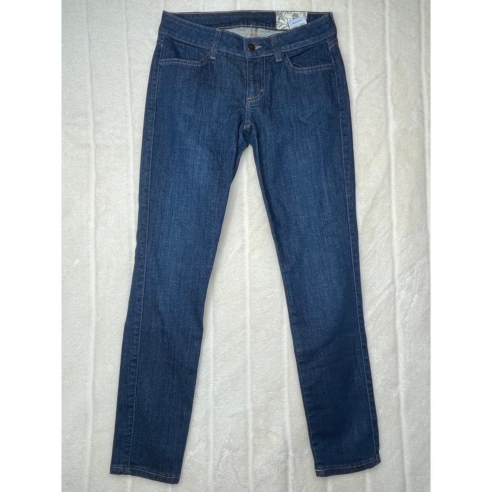 SIWY‎ Jeans Womens 25 Dark Blue Denim Skinny Ankle Low Rise Cotton Made in USA